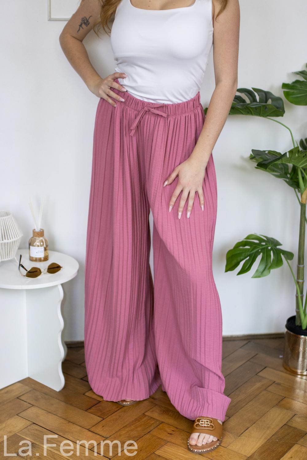 Dámské kalhoty Breeze, dusty rose