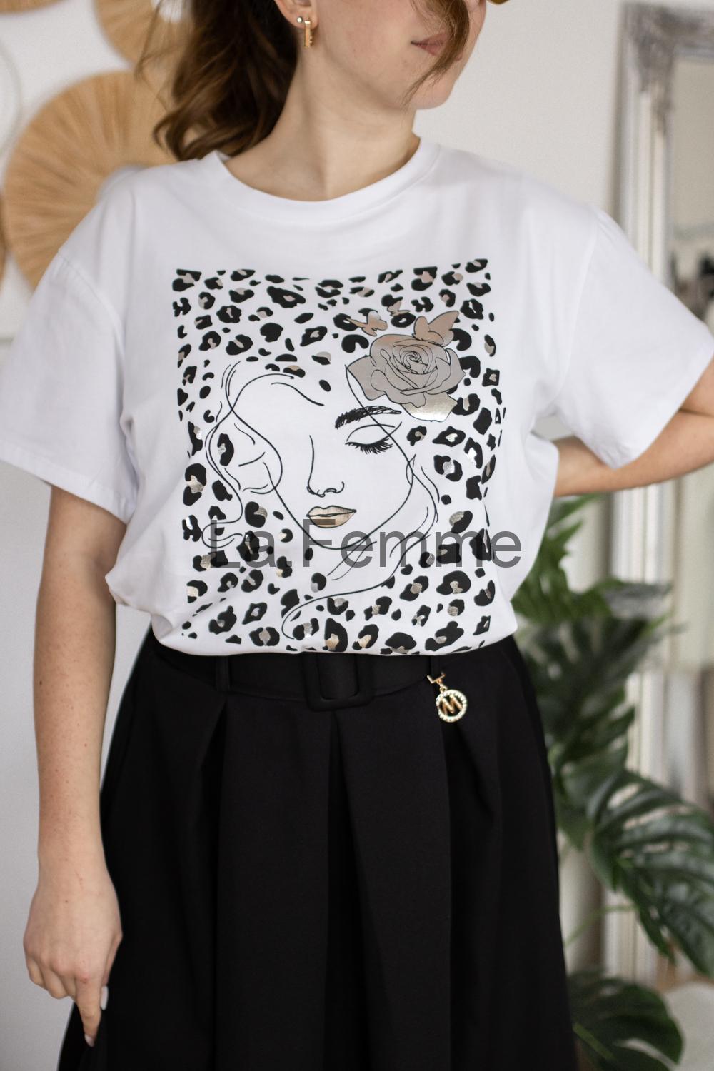 Dámské tričko Soft Glam, white