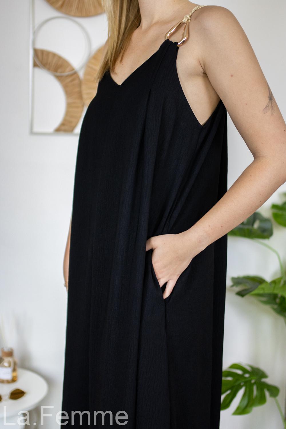 Dámské Maxi šaty Serena, black