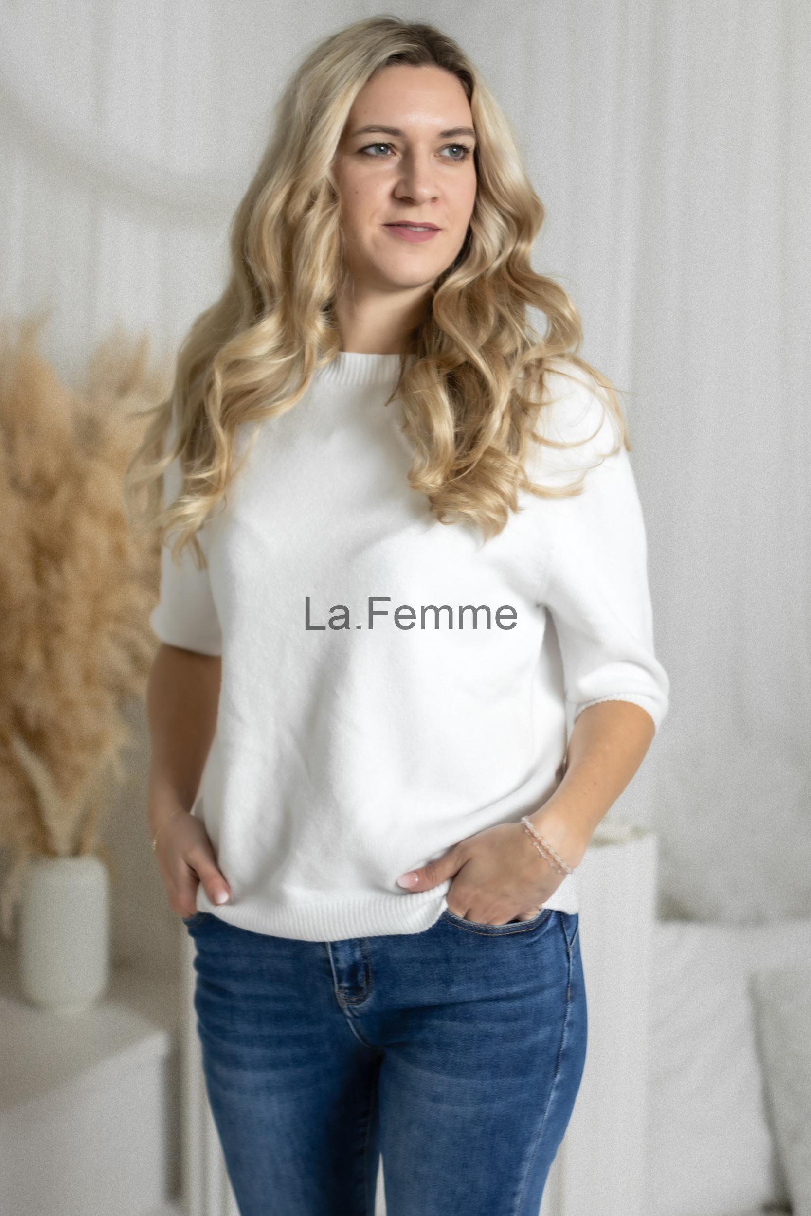 Lehký dámský svetr Cascada, White