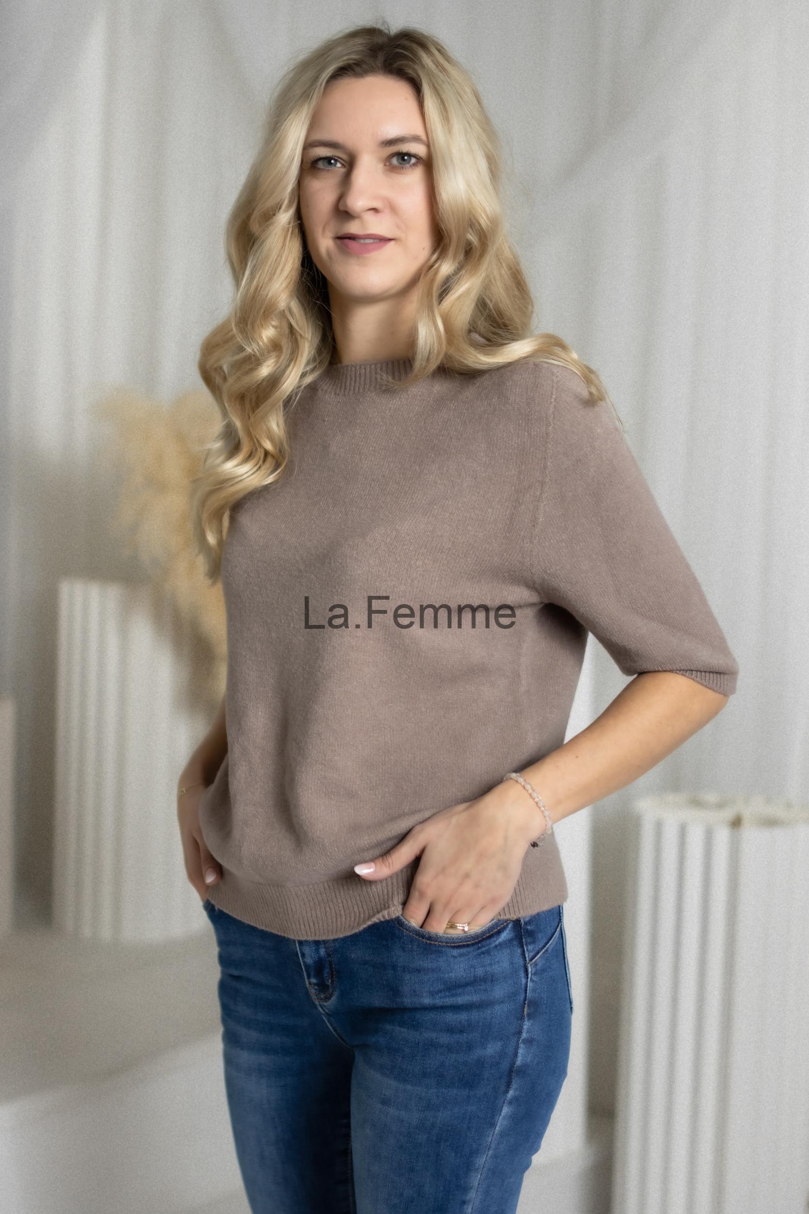 Lehký dámský svetr Cascada, Taupe