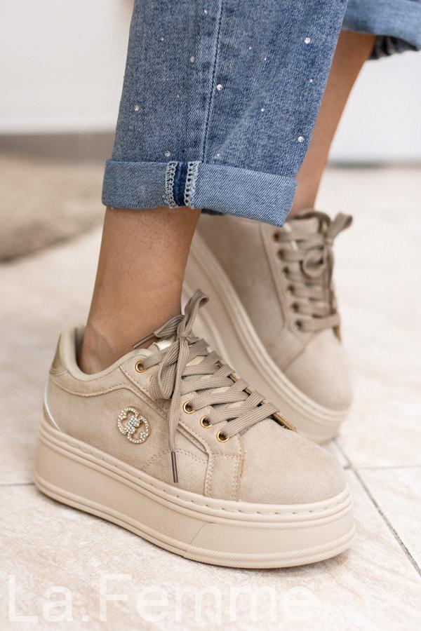 Dámské tenisky Lola, beige
