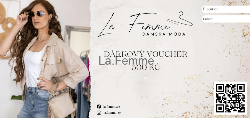 Dárkový voucher 500 kč