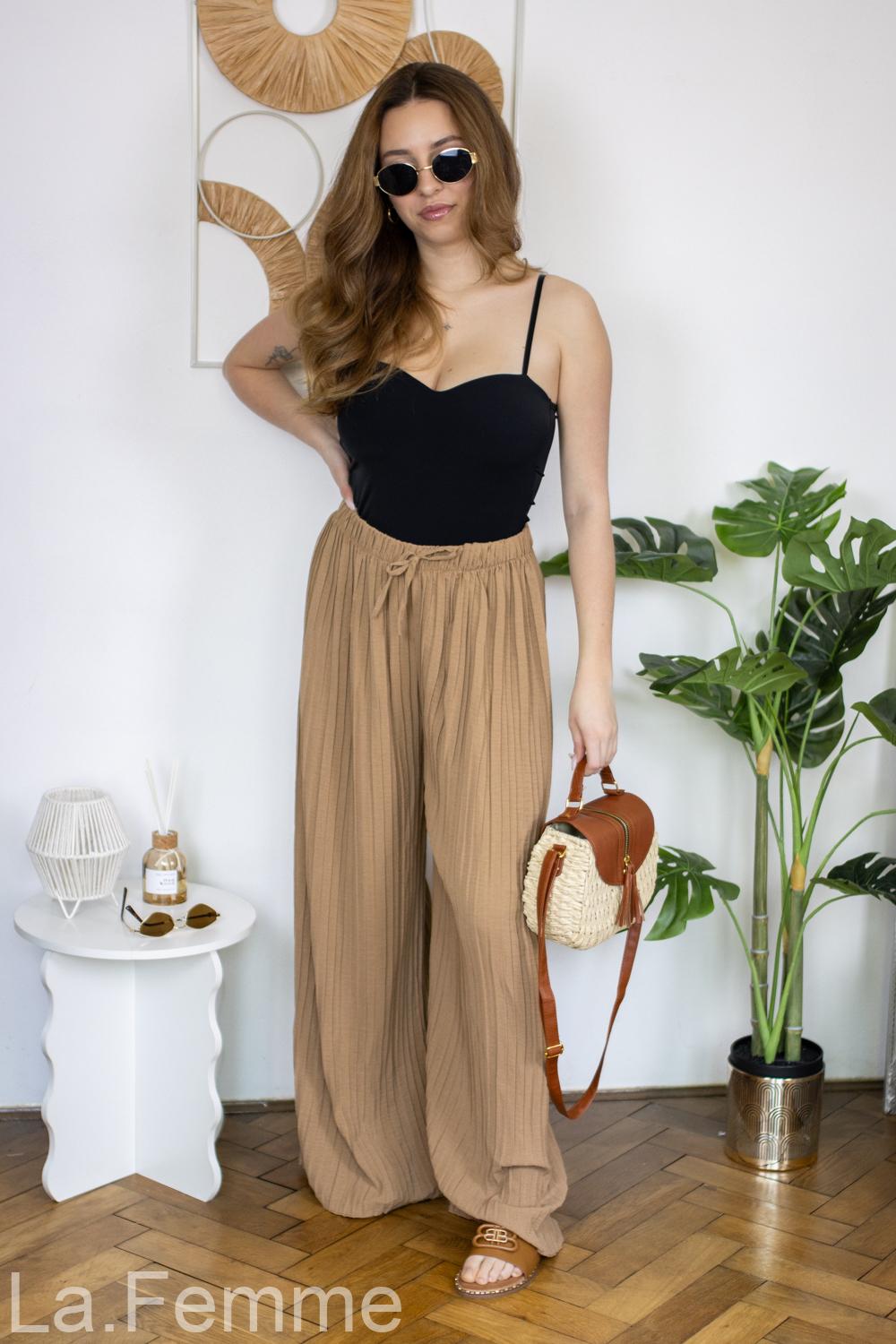 Dámské kalhoty Breeze, caramel