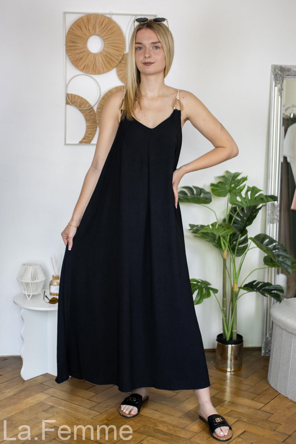 Dámské Maxi šaty Serena, black