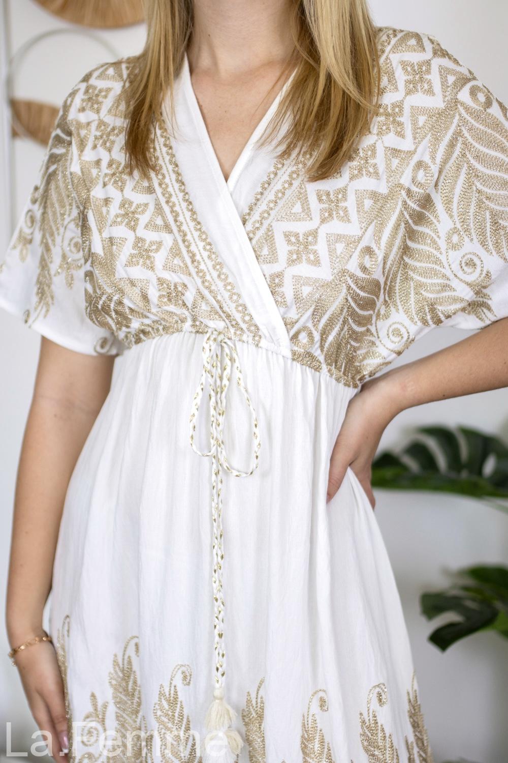 Dámské Maxi šaty Athena, white