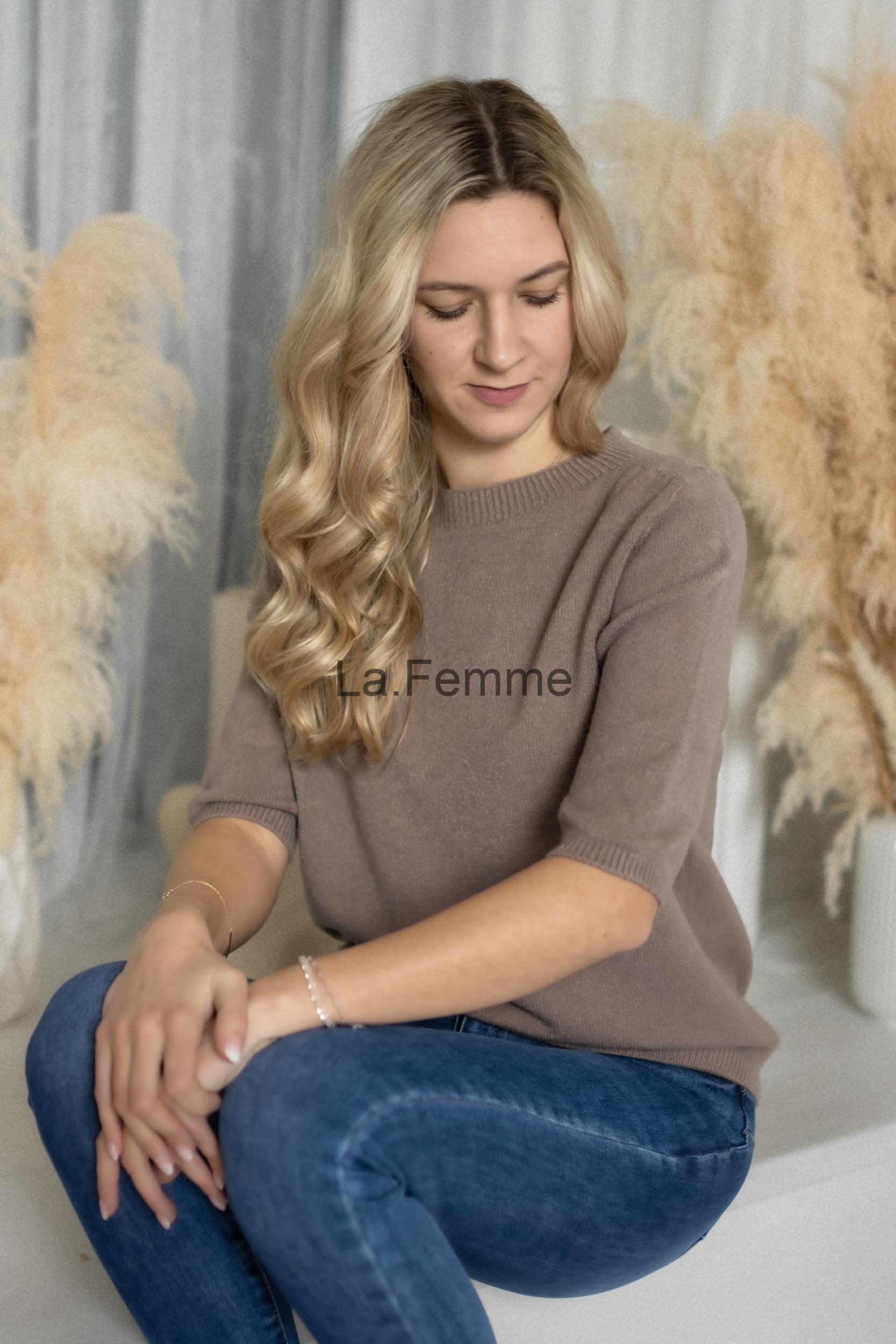 Lehký dámský svetr Cascada, Taupe