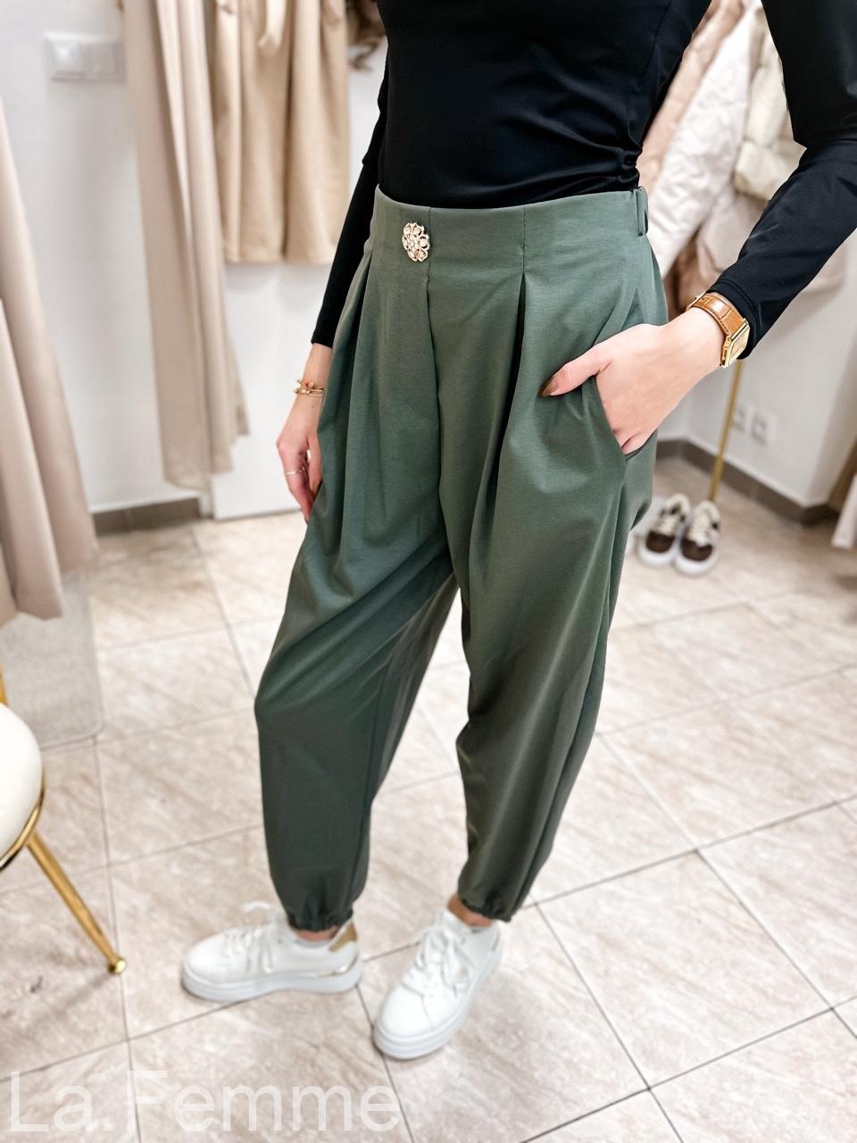 Kalhoty Madison, green