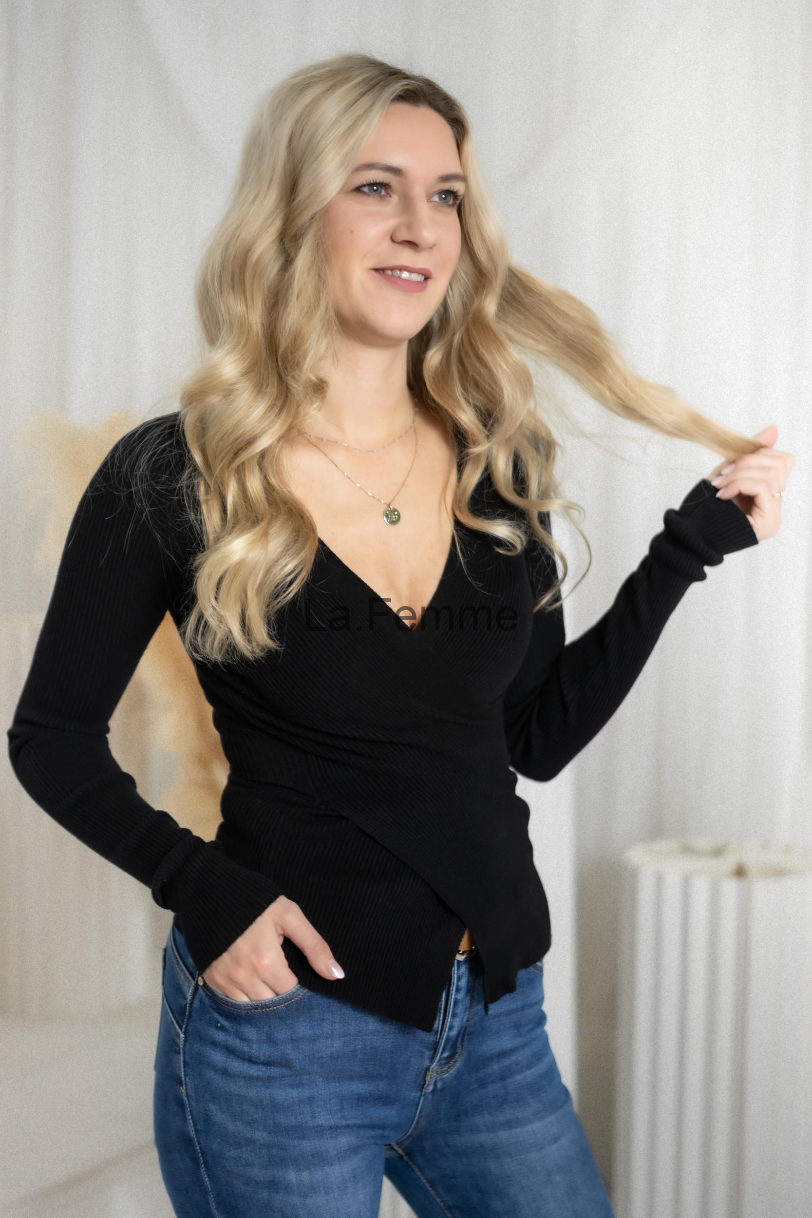 Lehký svetr Luna, Black