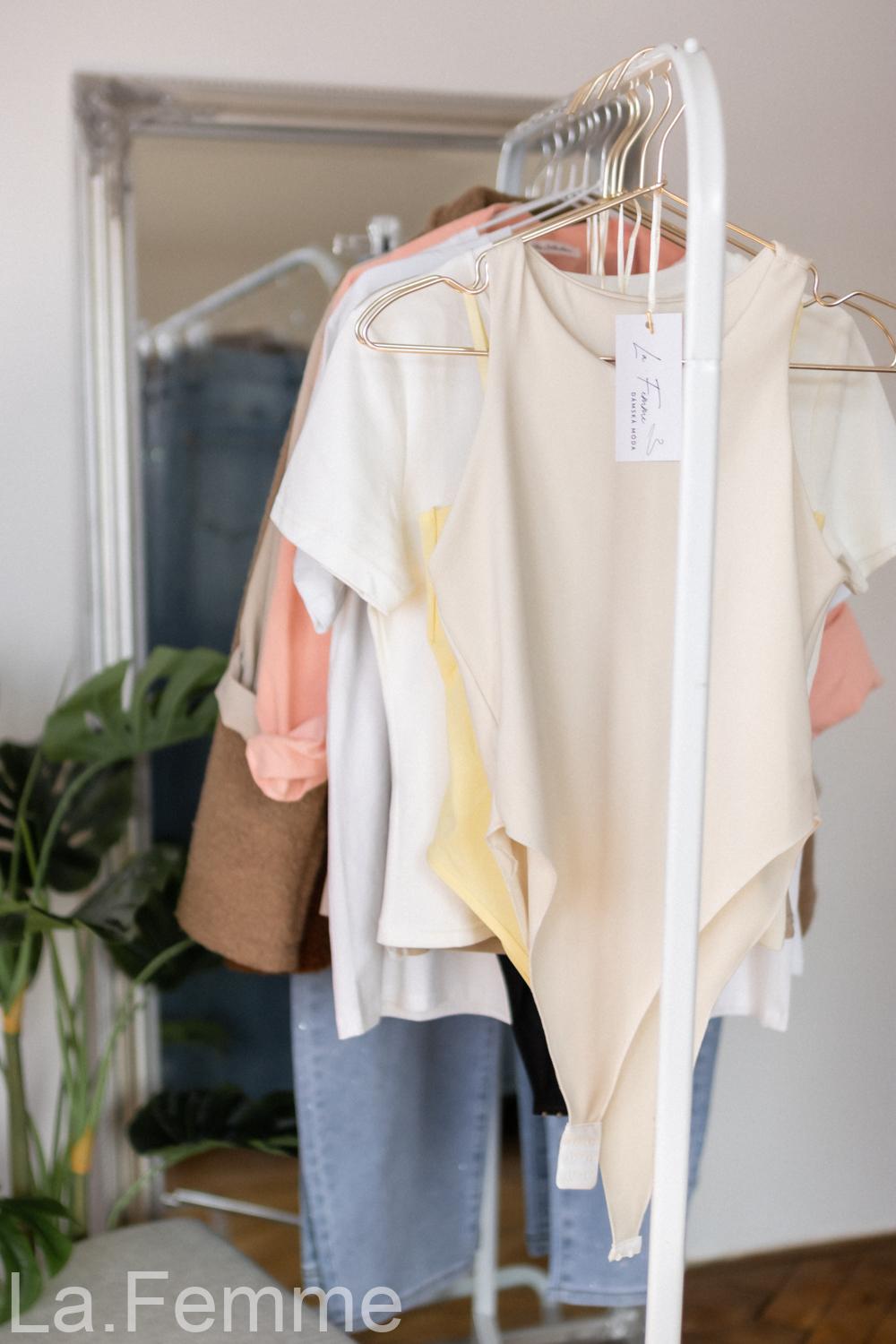 Dámské body Basic, beige