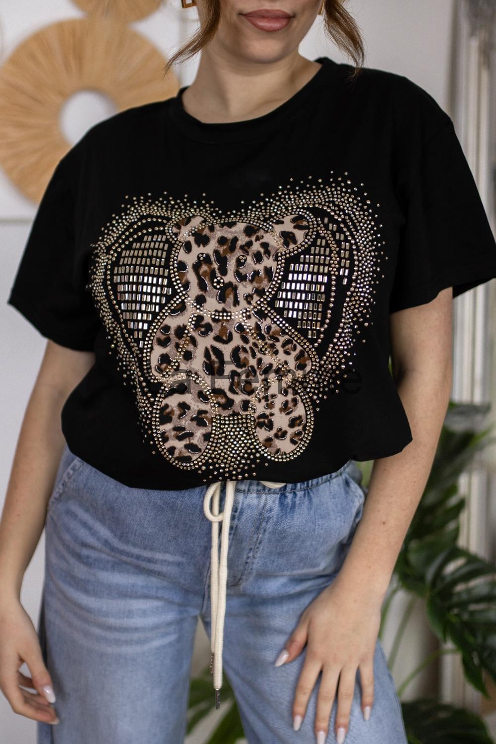 Dámské tričko Tiger vibe, black