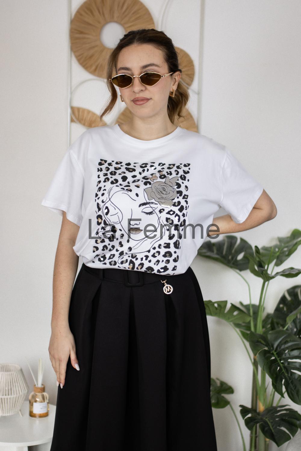 Dámské tričko Soft Glam, white