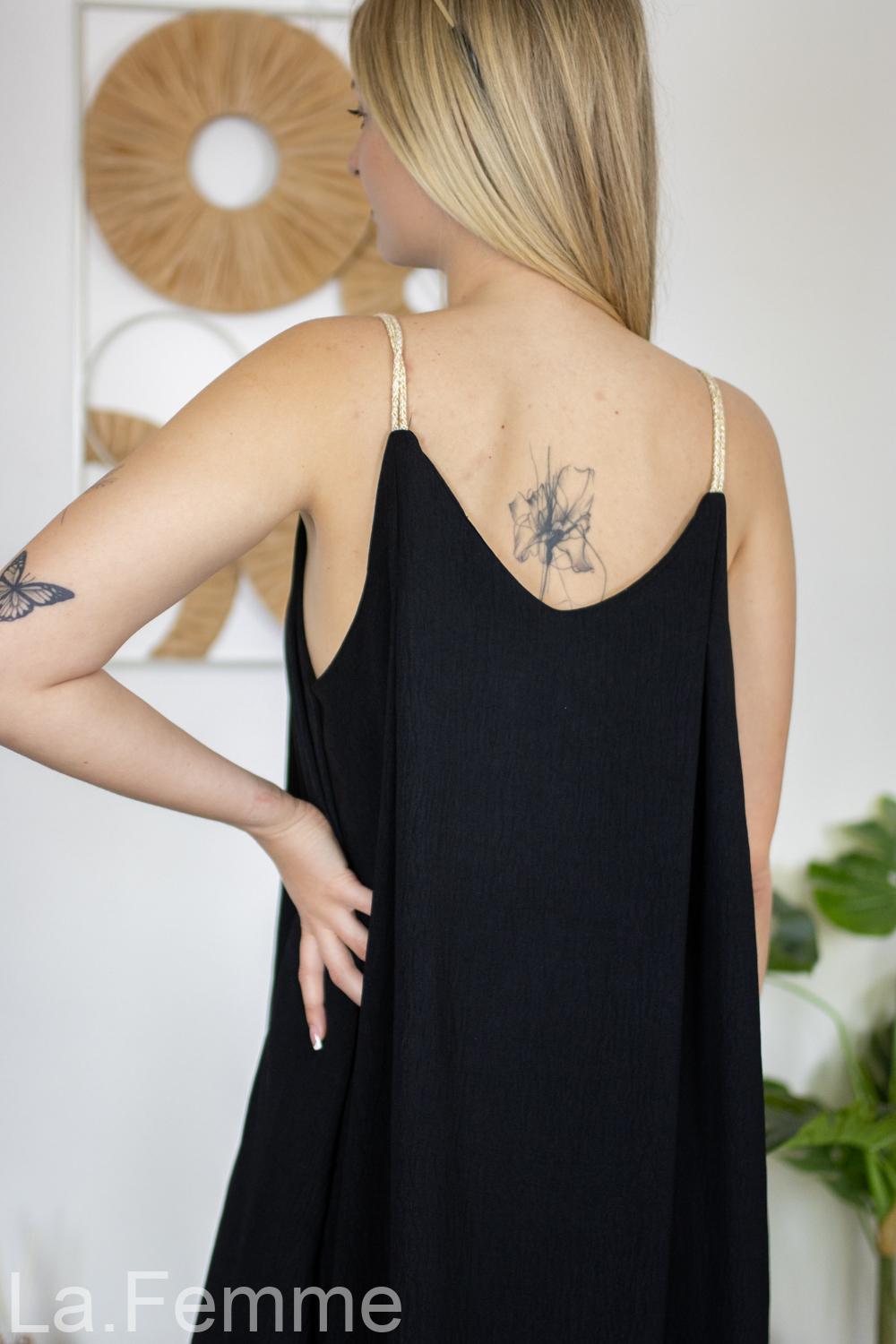 Dámské Maxi šaty Serena, black