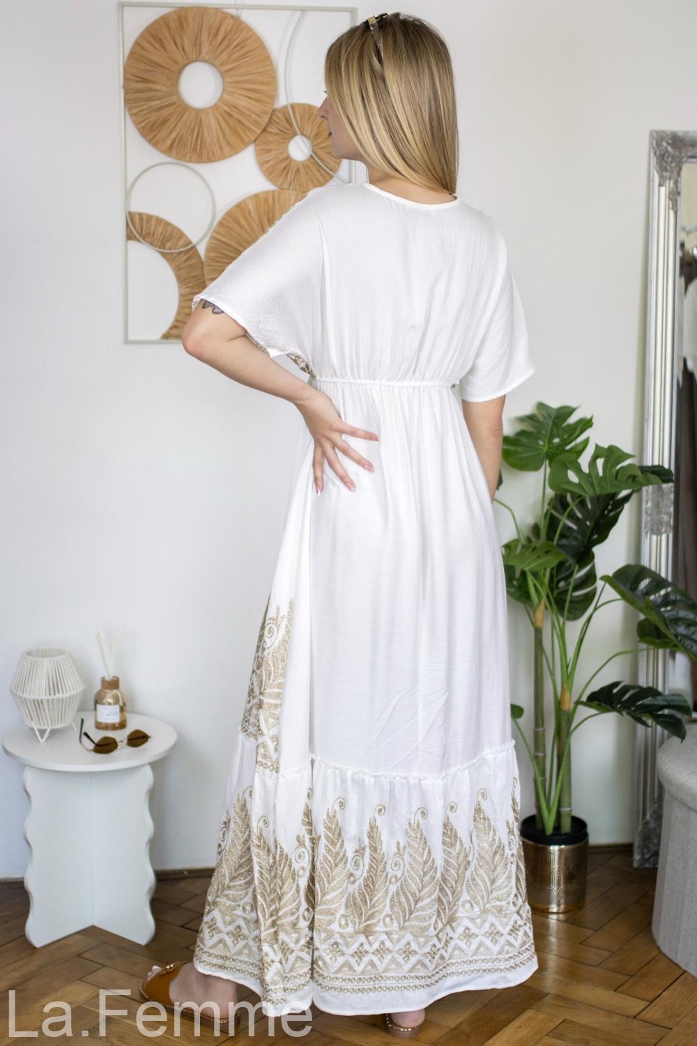 Dámské Maxi šaty Athena, white