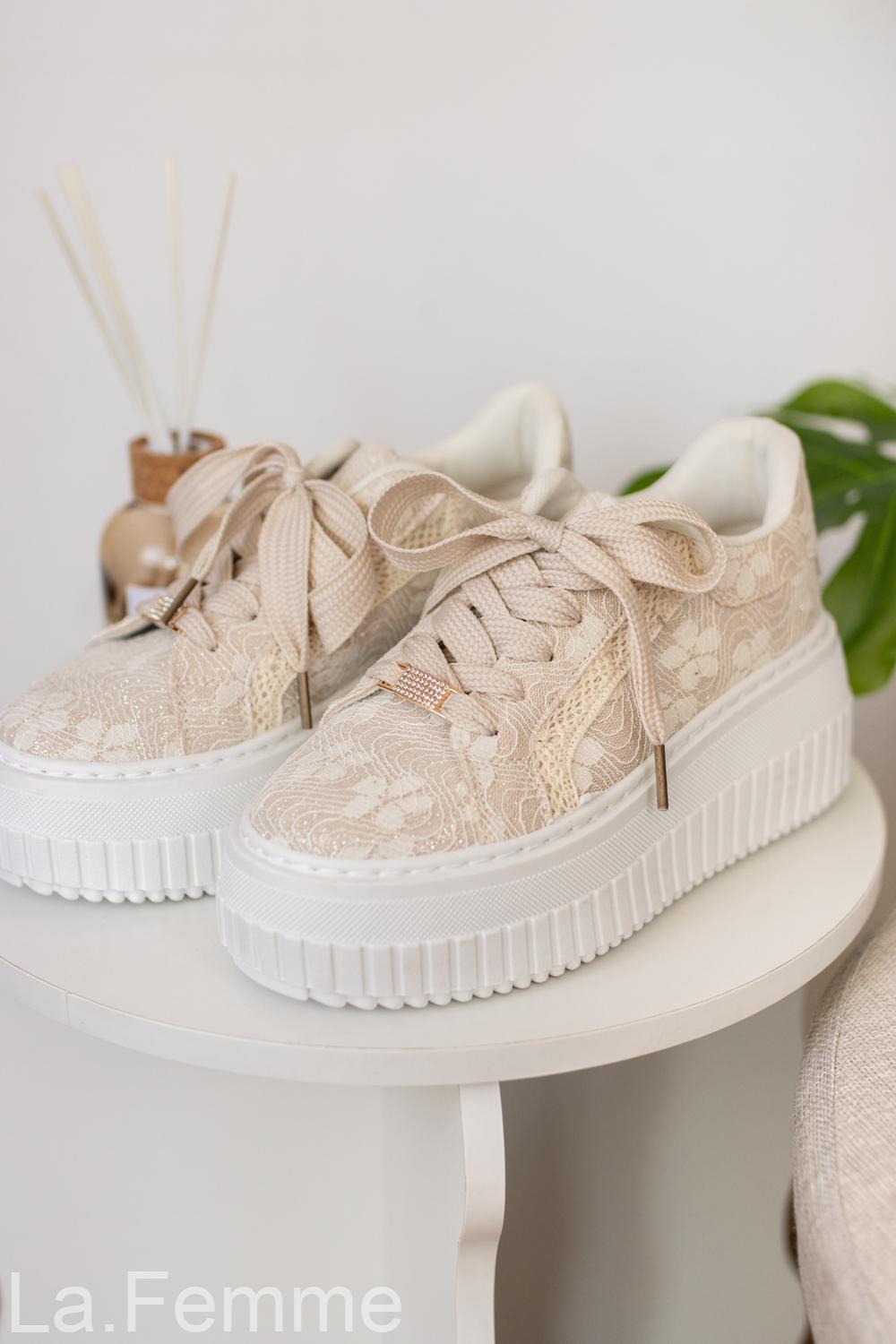 Dámské tenisky Giselle, beige