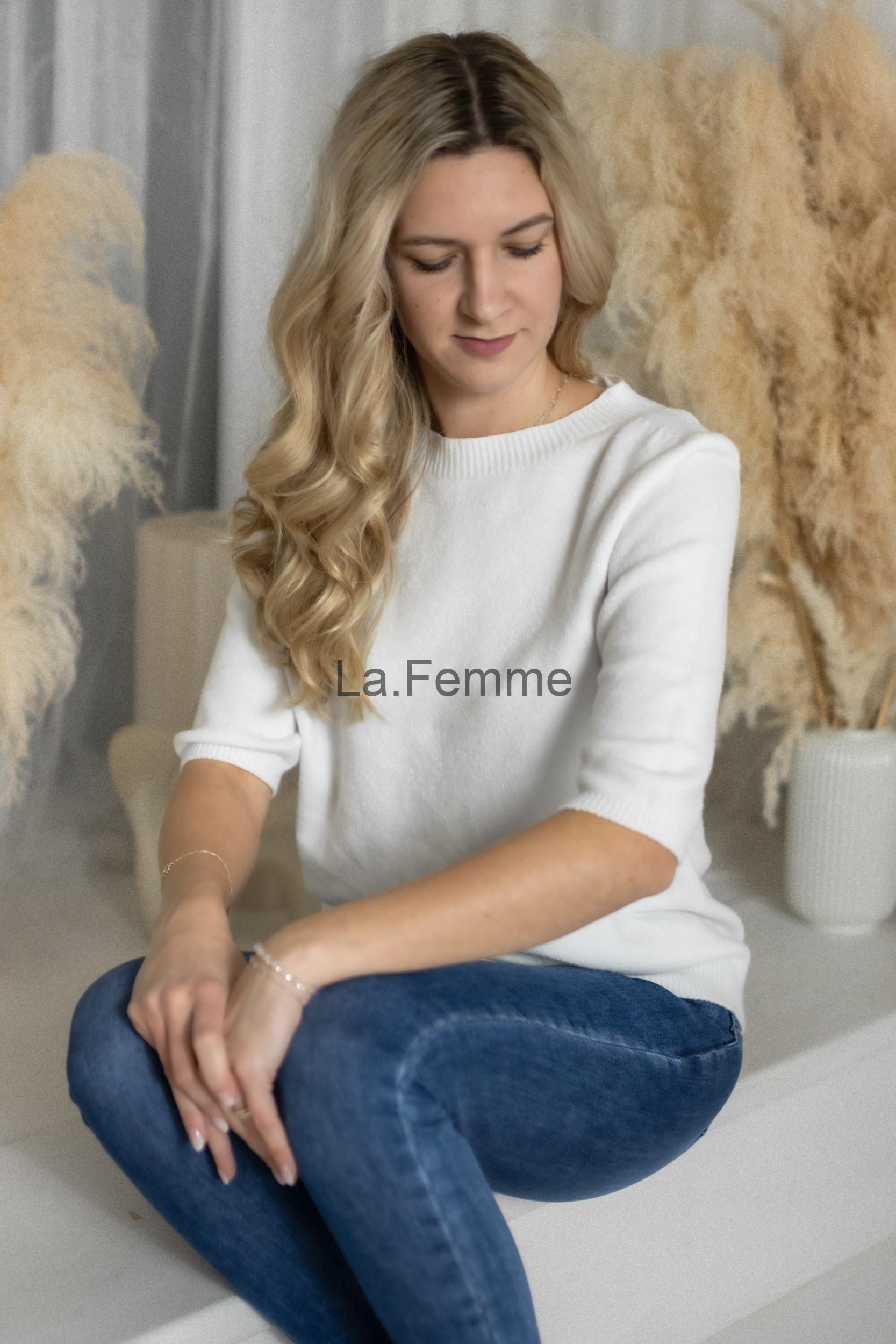 Lehký dámský svetr Cascada, White