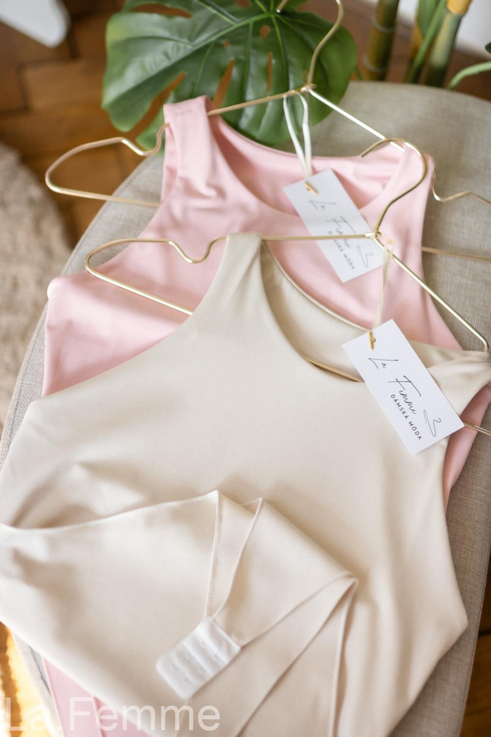 Dámské body Basic, pink