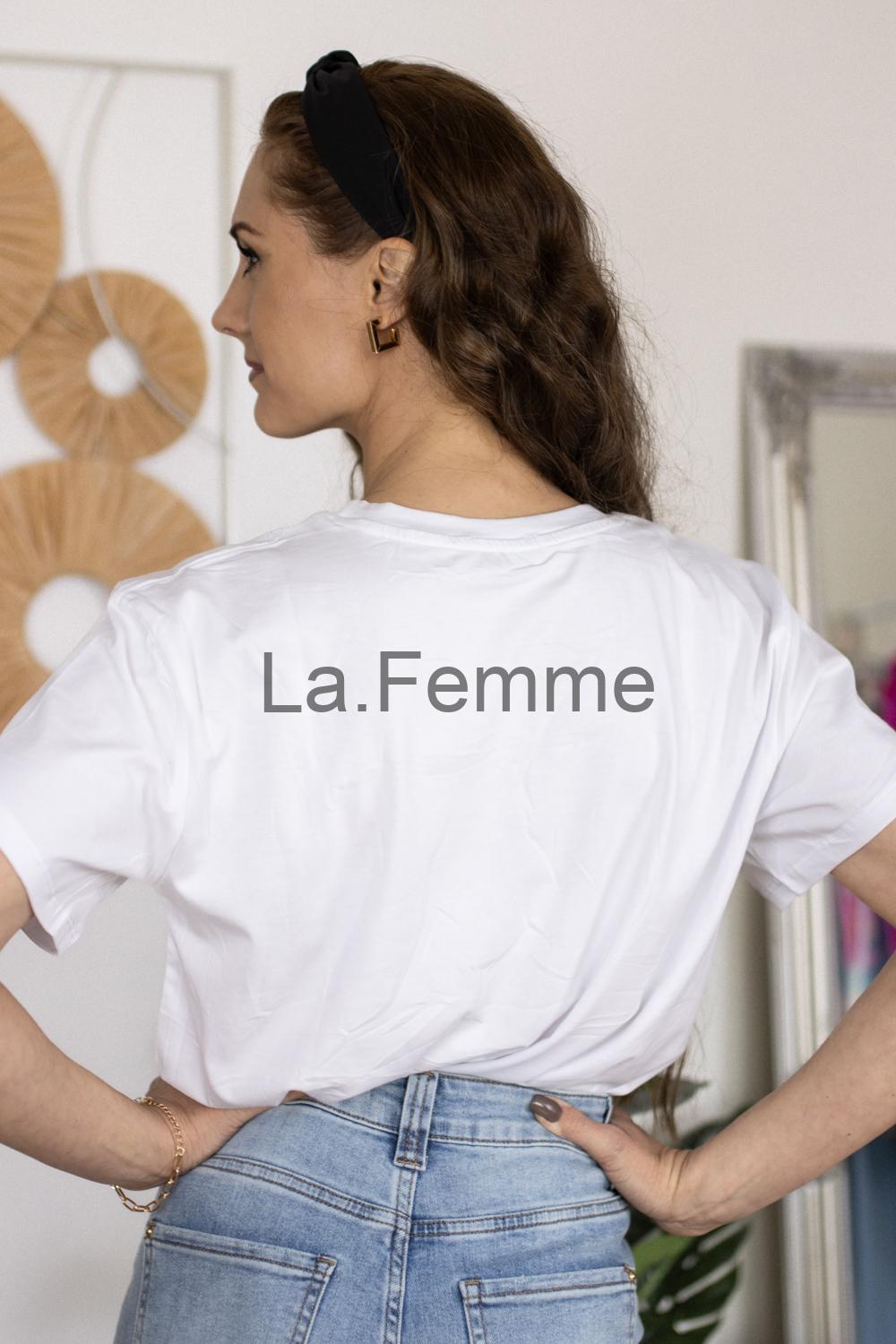 Dámské tričko Blue Bike, white