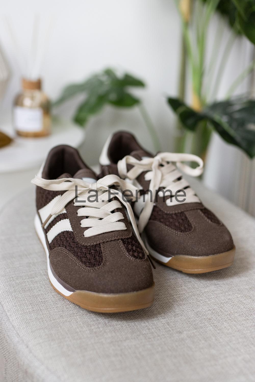 Dámské tenisky Street Style, brown