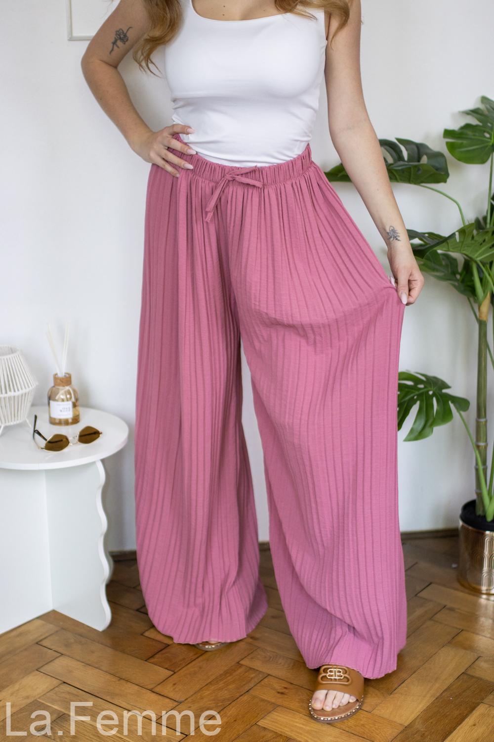 Dámské kalhoty Breeze, dusty rose