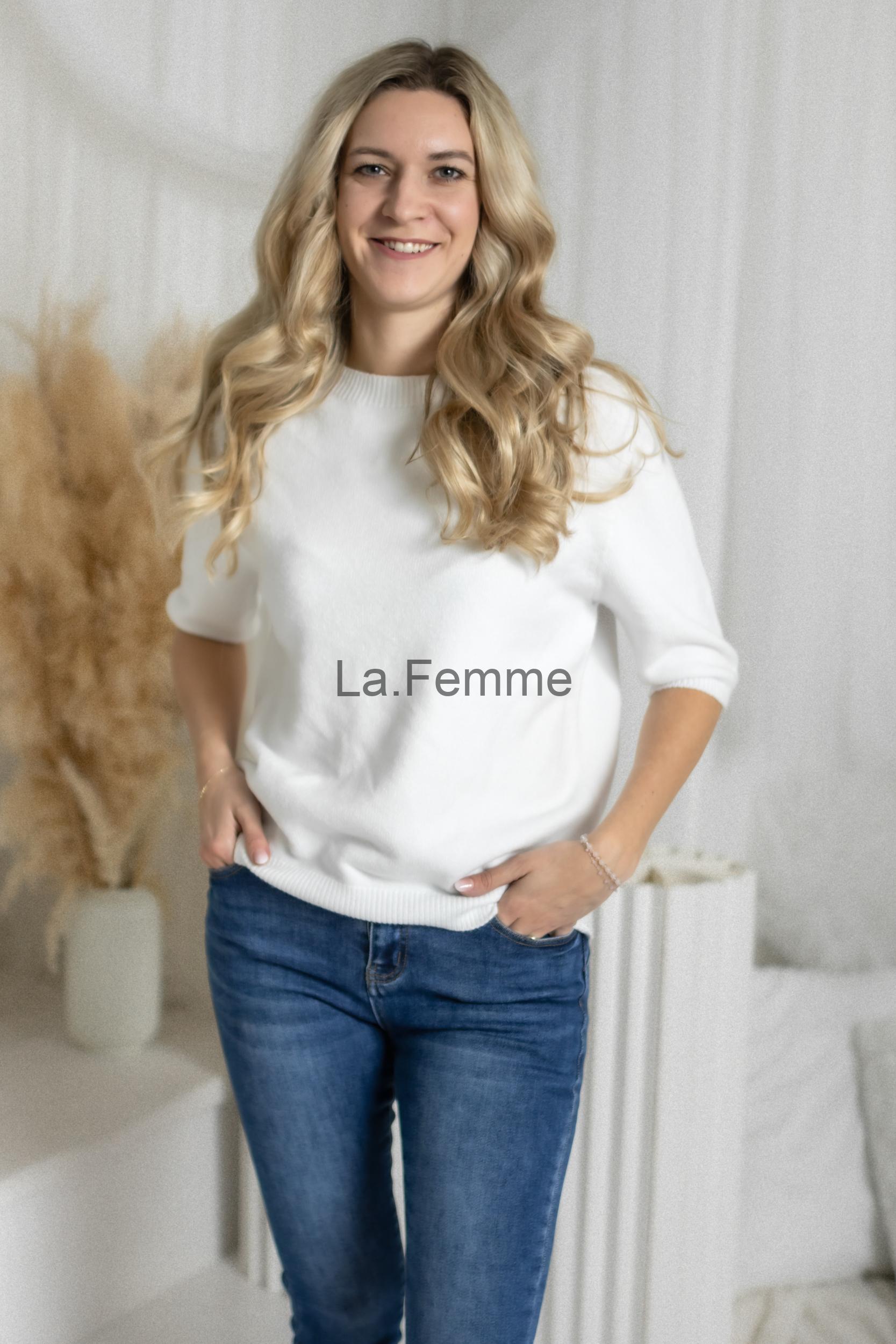 Lehký dámský svetr Cascada, White