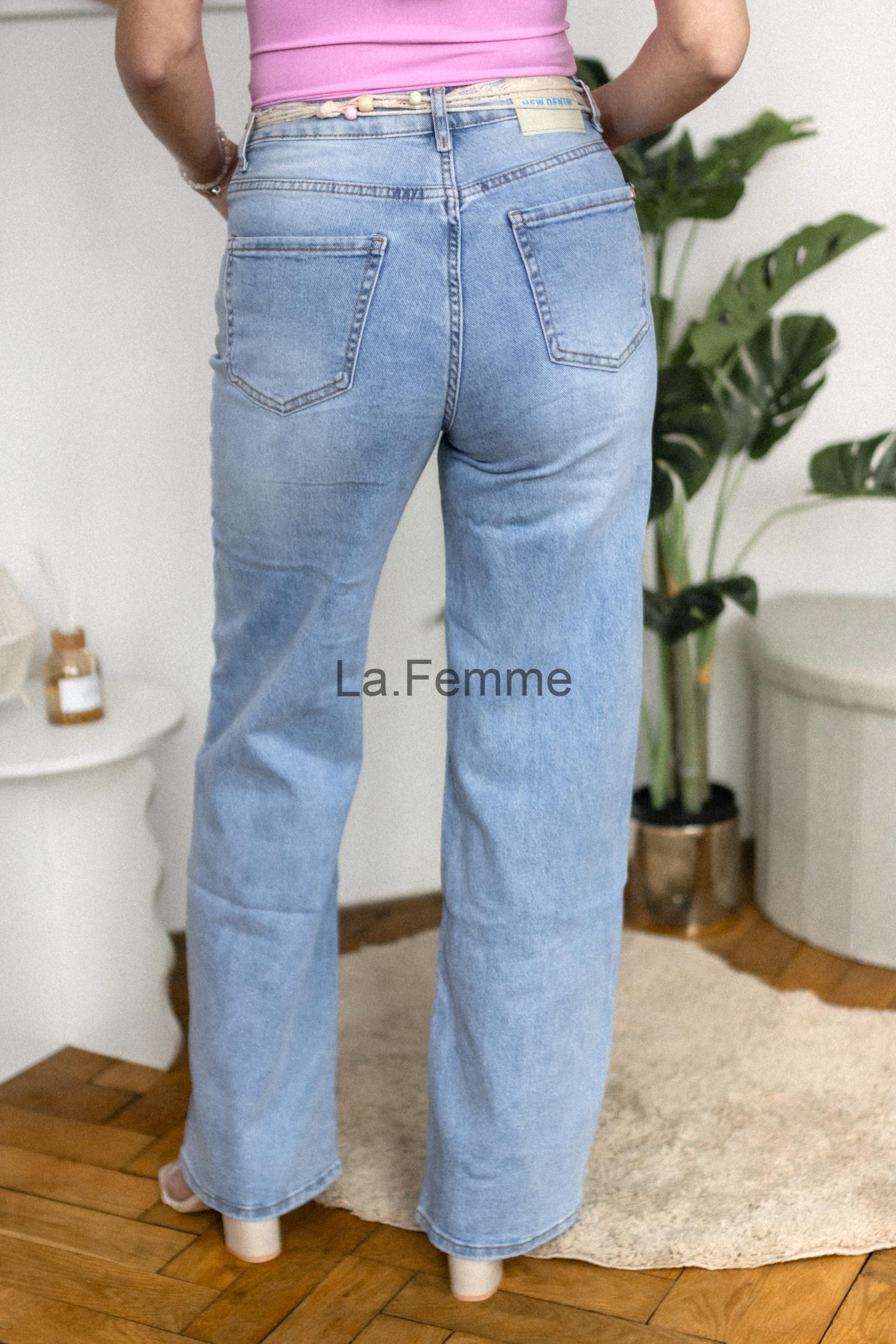 Dámské rifle wide leg Blossom