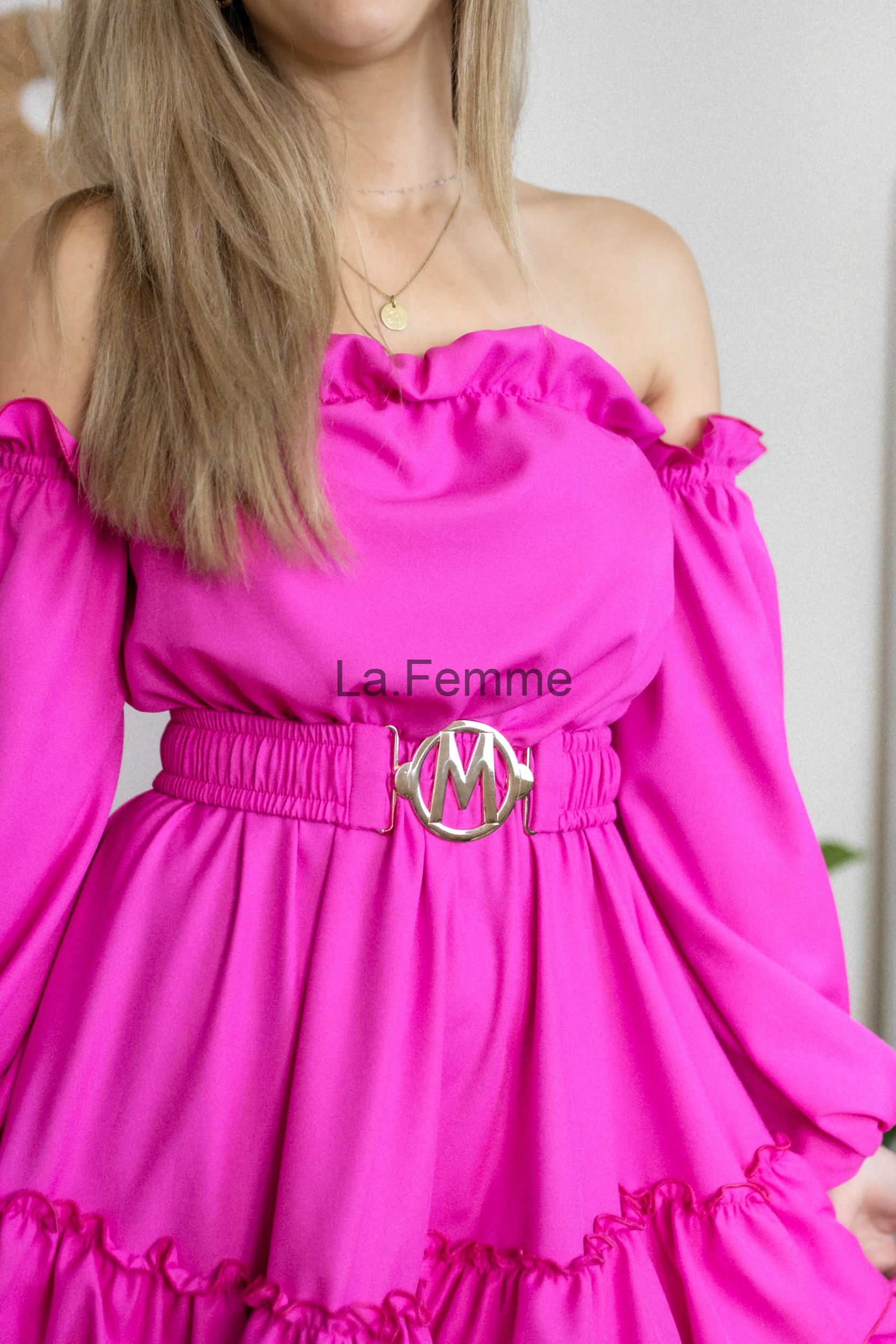 Dámské šaty Carmen, pink