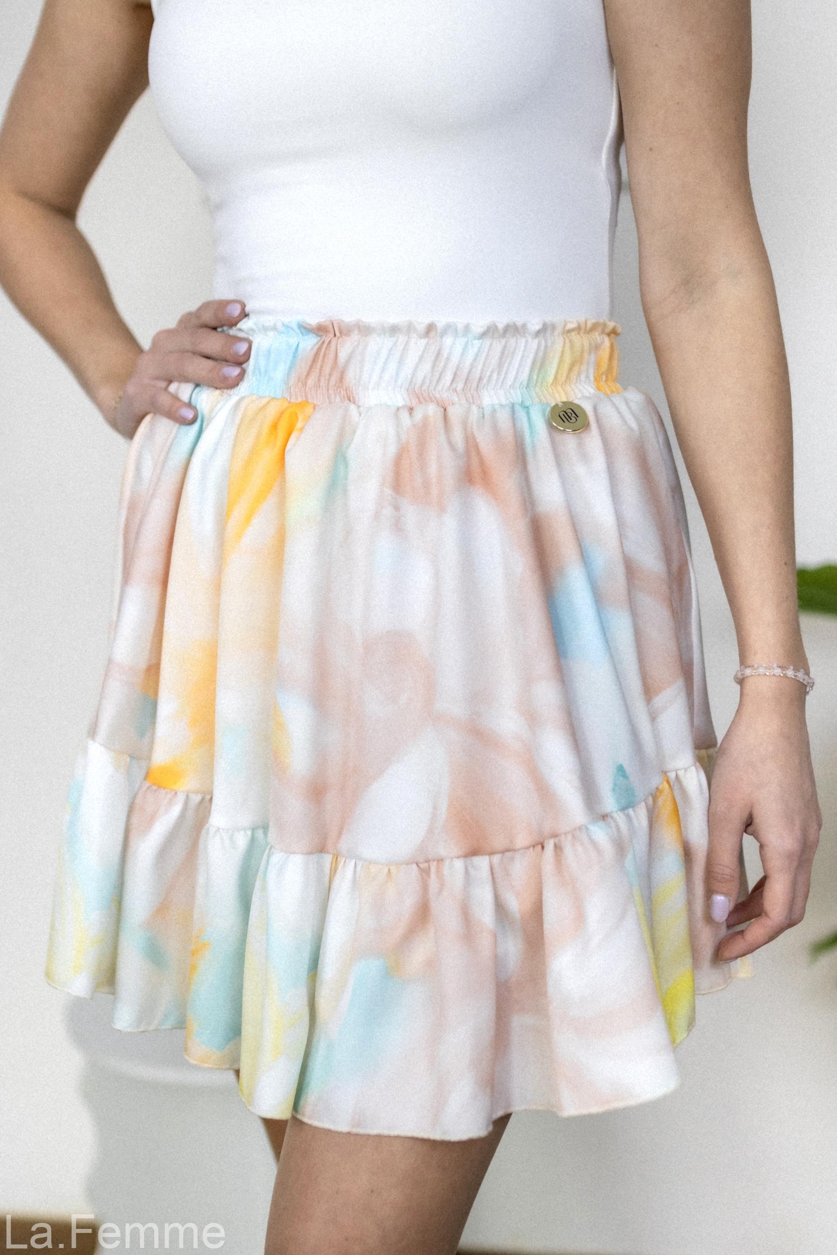 Sukně Scarlet, soft rainbow