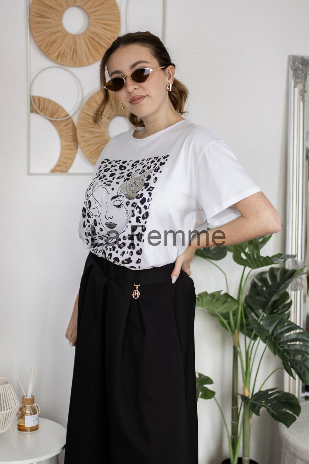 Dámské tričko Soft Glam, white