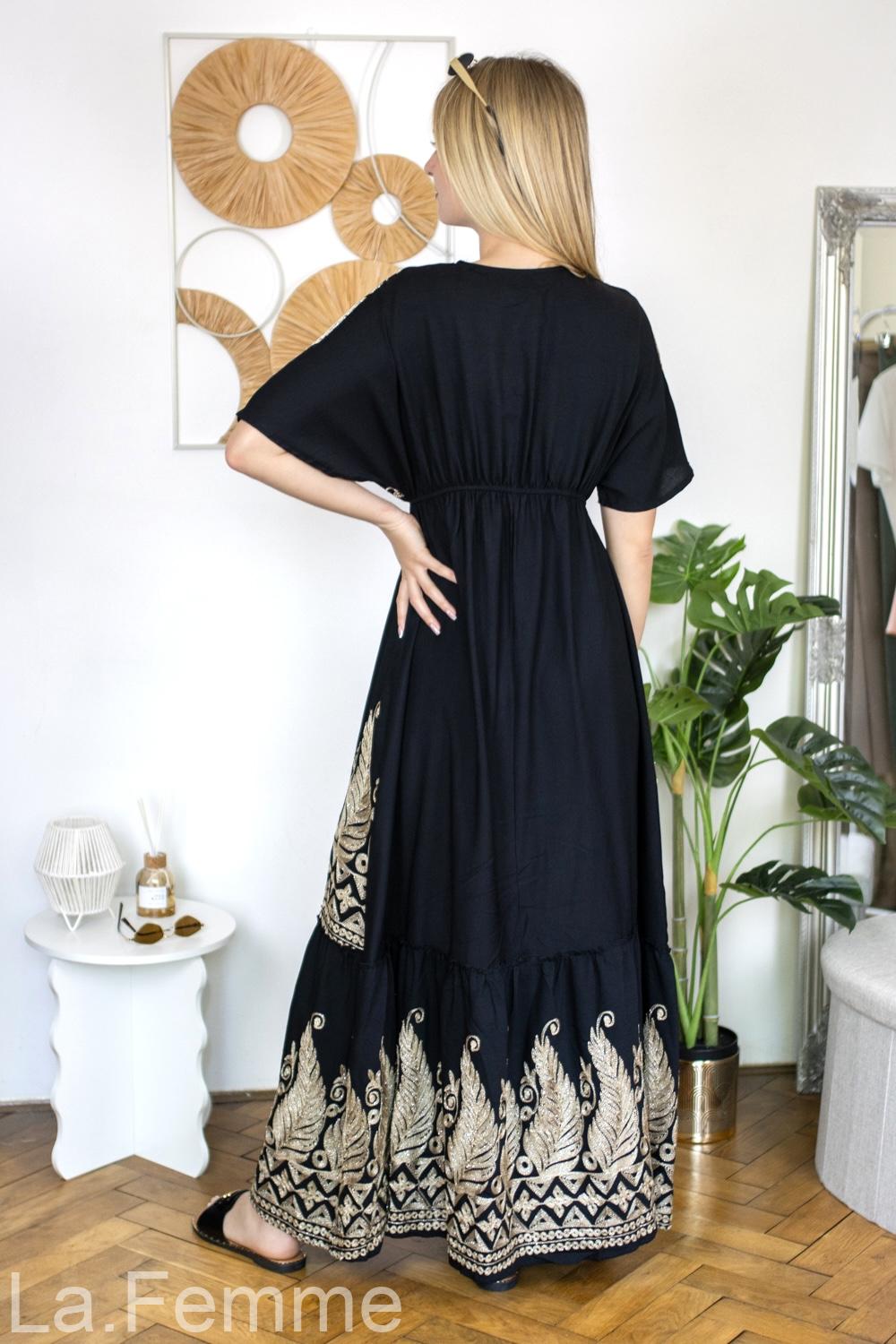Dámské Maxi šaty Athena, black