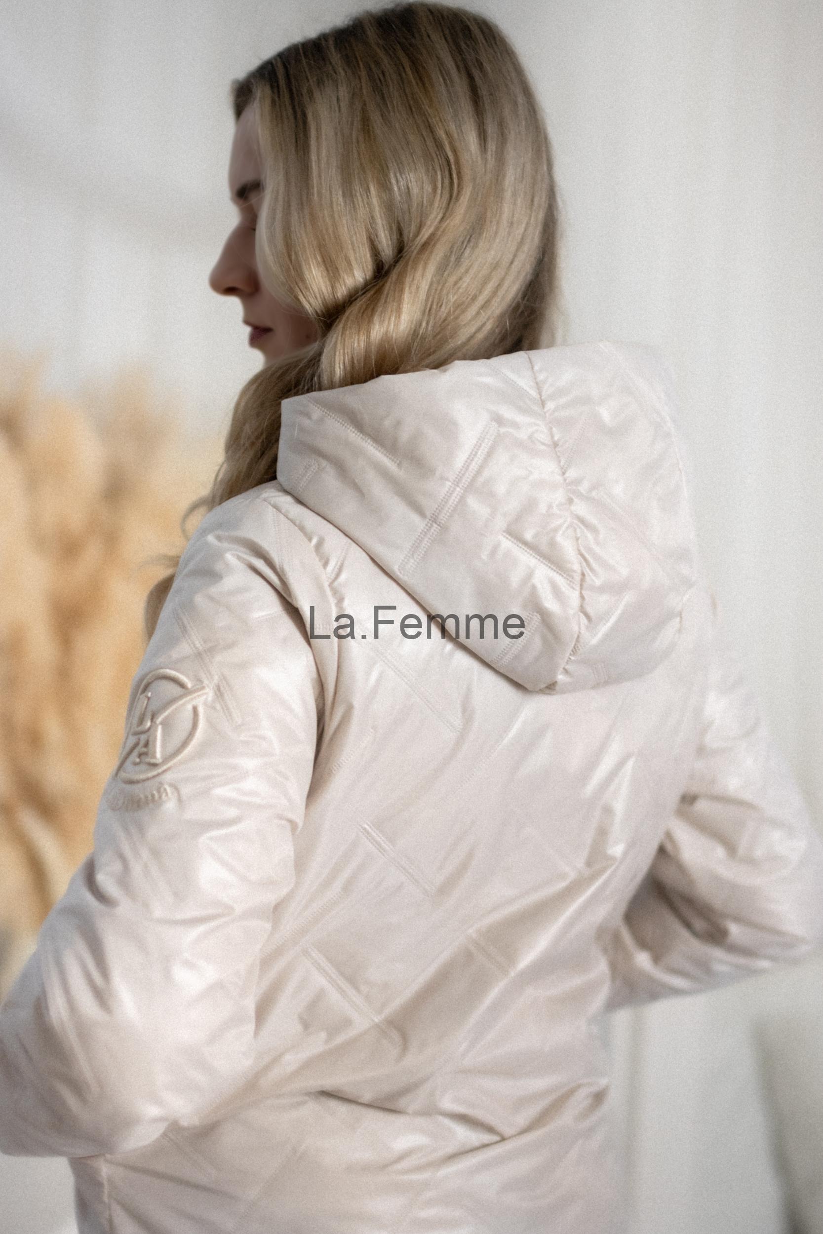 Prošívaná bunda Stay, Creme