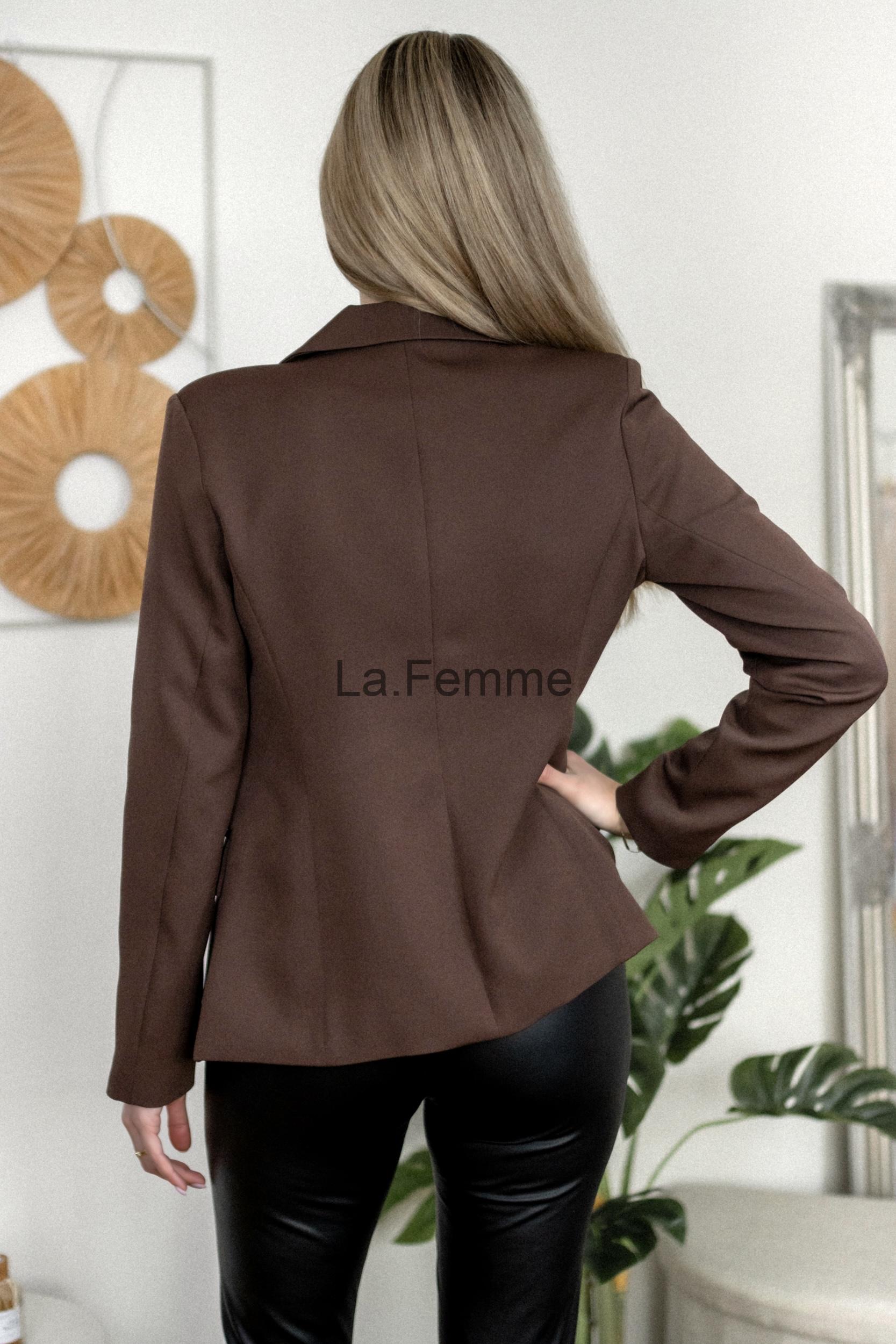 Elegantní sako Emily, brown