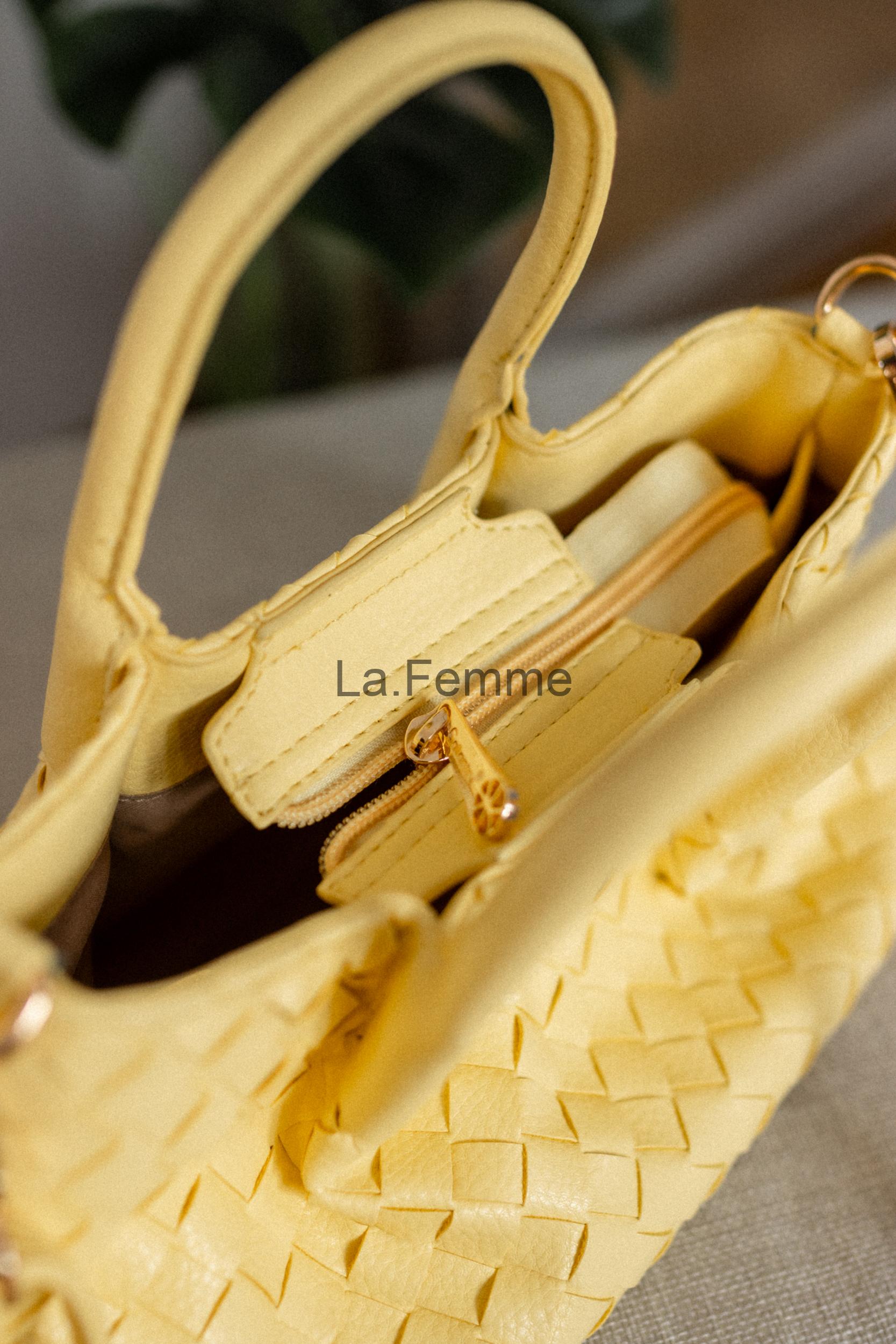 Kabelka Stella, yellow