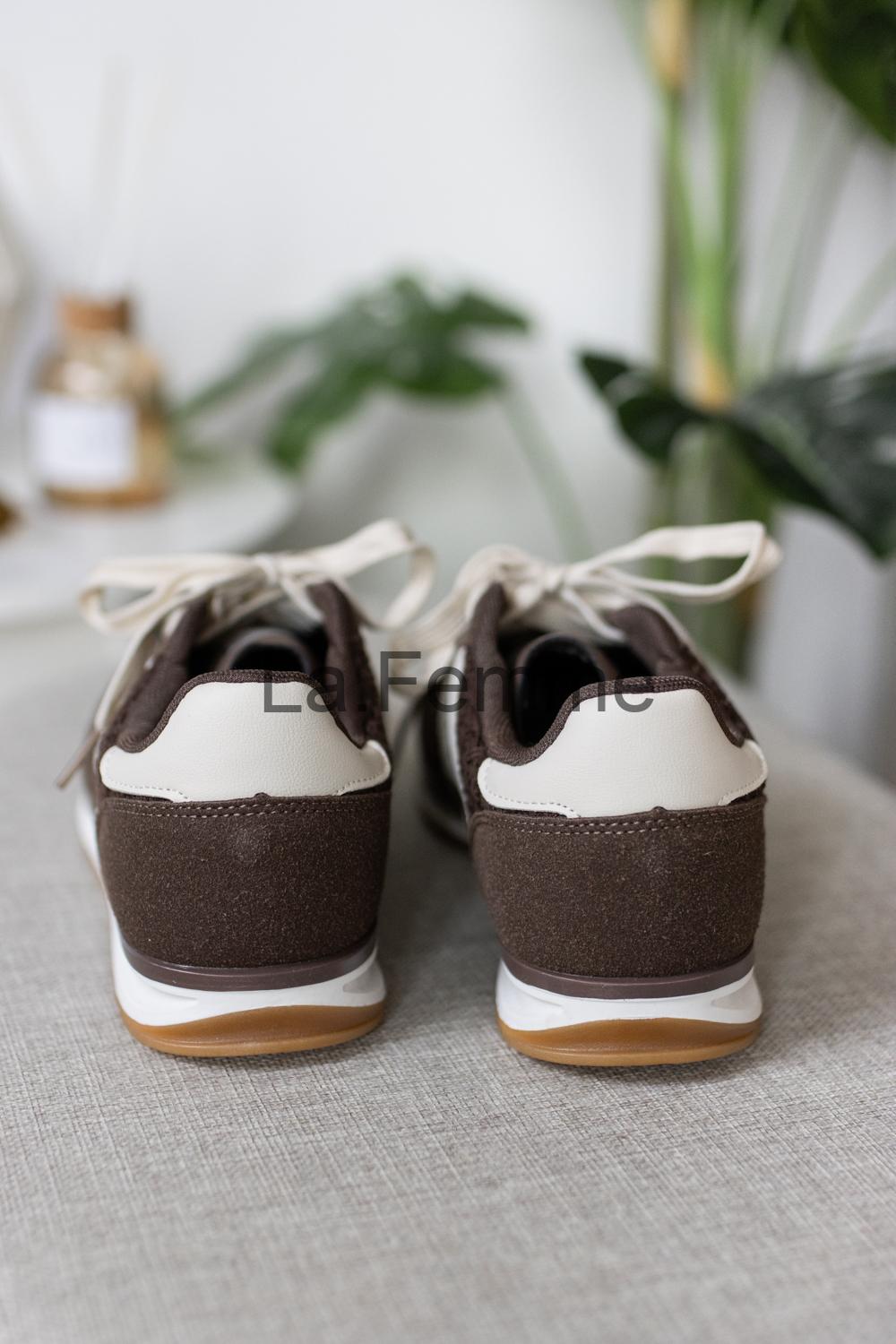 Dámské tenisky Street Style, brown