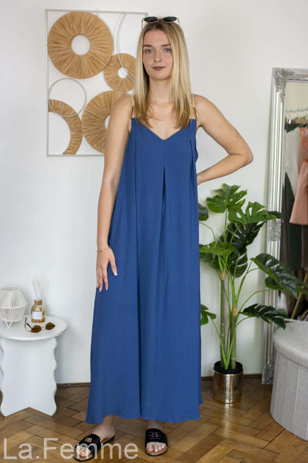 Dámské Maxi šaty Serena, blue