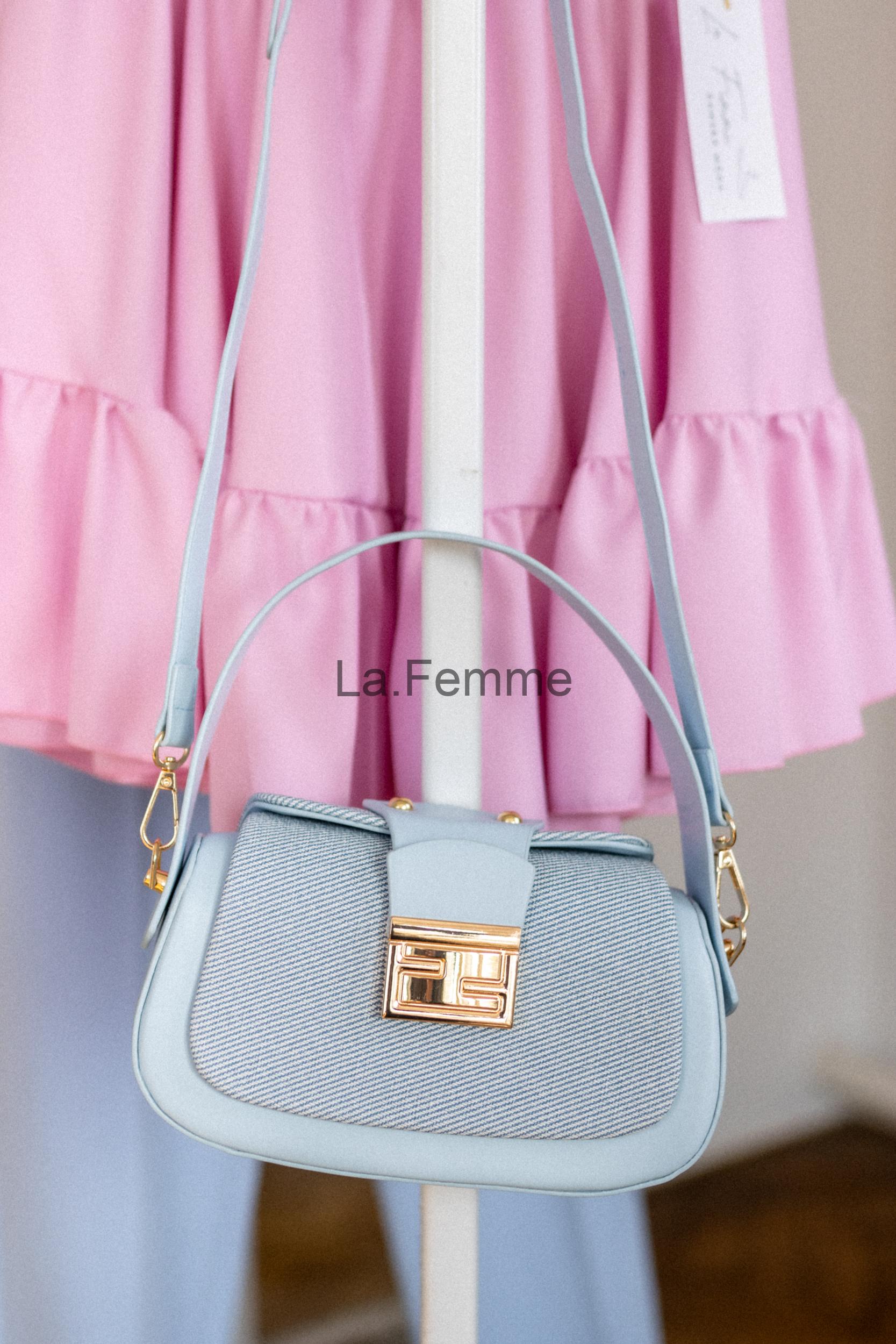 kabelka Mia, baby blue