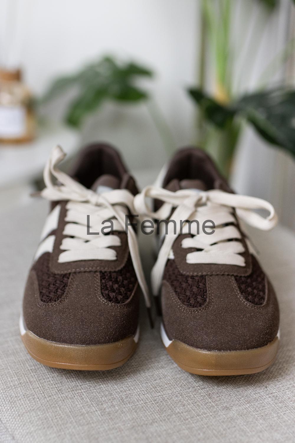 Dámské tenisky Street Style, brown