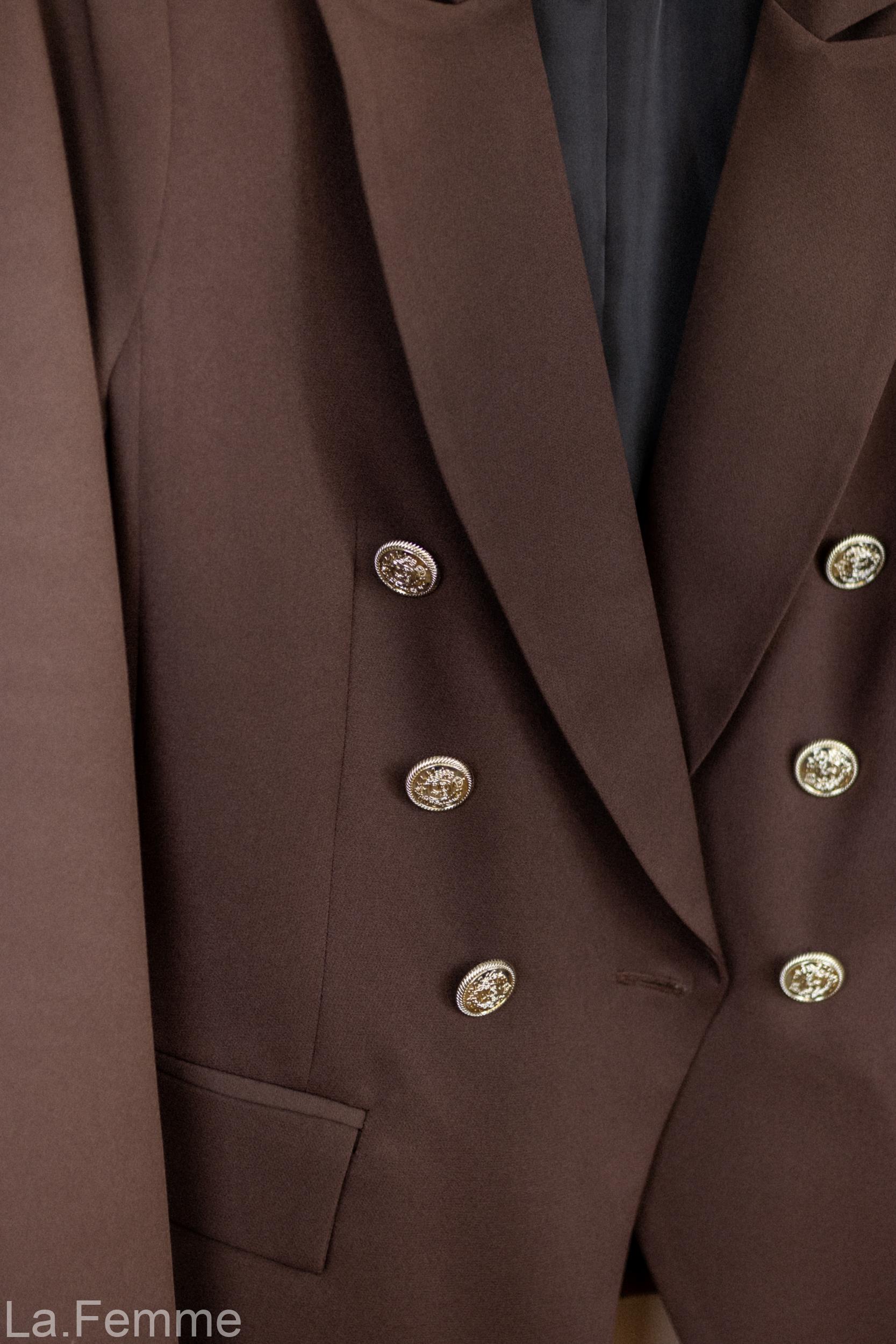 Elegantní sako Emily, brown